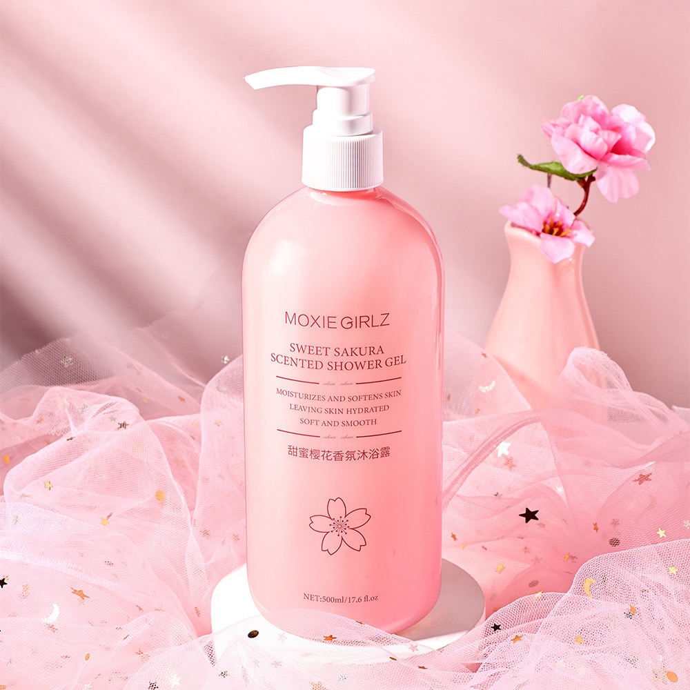 Perfume Fragrance Moisturizer - Gel douche parfum fleur de cerisier