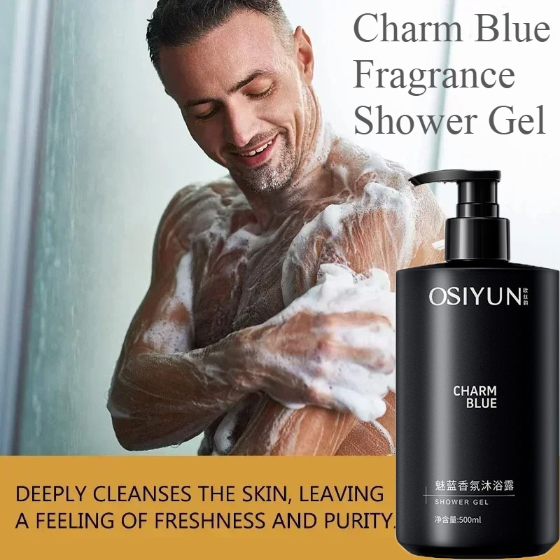 Perfume Fragrance Moisturizer - Gel douche parfum bleu charme 500ml,