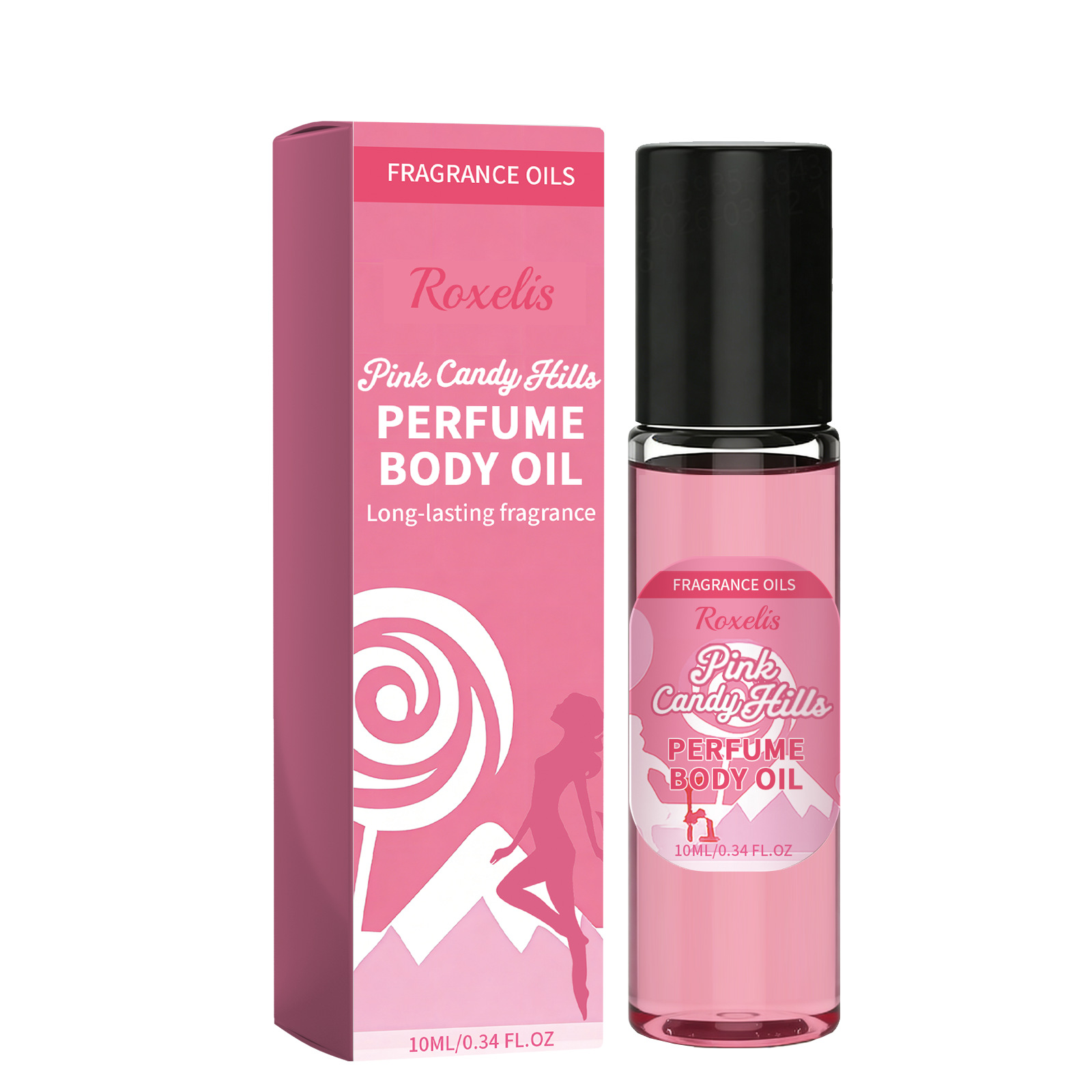 Perfume Fragrance Moisturizer - Huile Essentielle Parfumée au Sucre Rose