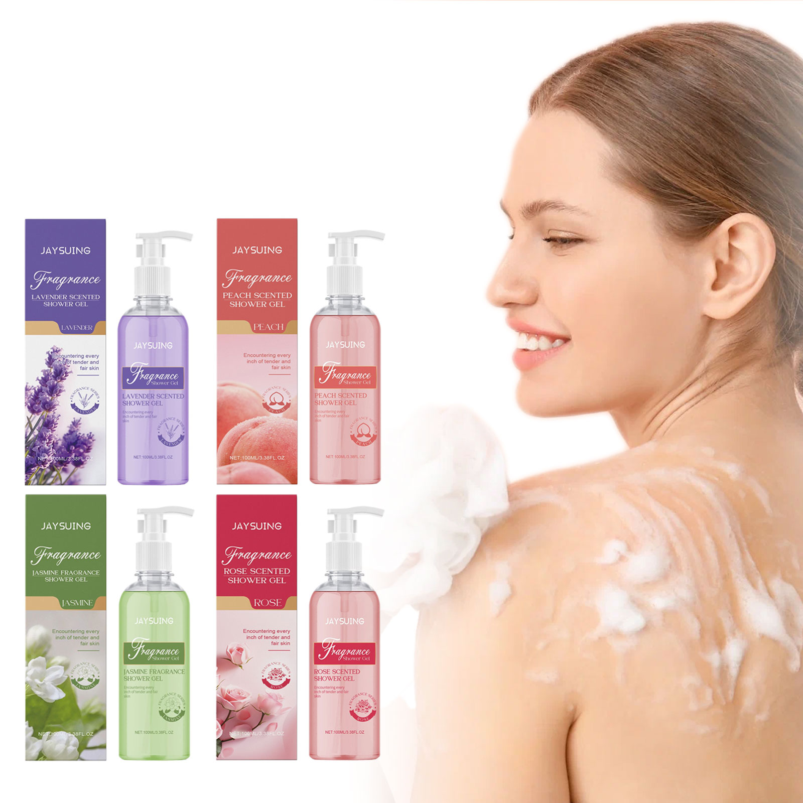 Gel douche parfumé, lavage du  - Perfume Fragrance Moisturizer avis et prix